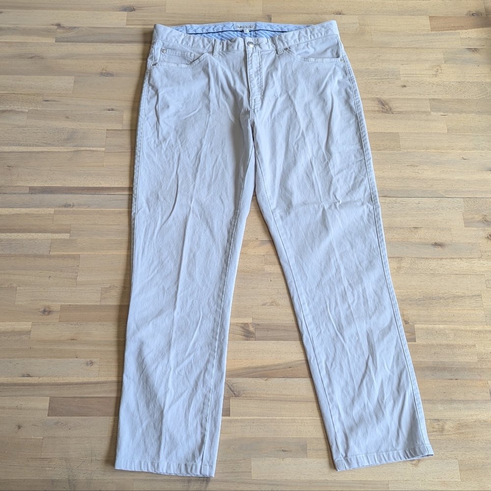 Peter Millar Flat Front Chino Trouser (Size 36x28.5)